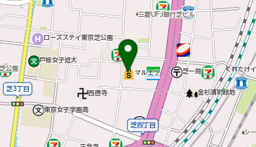 マルエツ プチ 芝二丁目店の地図画像