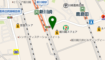 マルエツ 新川崎店の地図画像