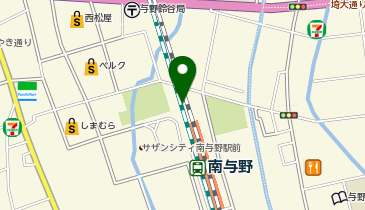 マルエツ 南与野駅店の地図画像