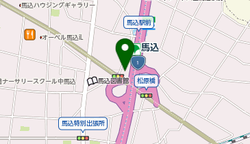 マルエツ プチ 馬込駅前店の地図画像