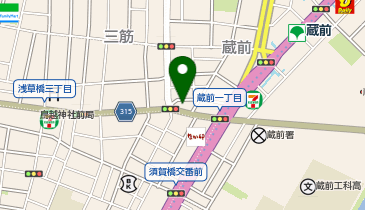 マルエツ プチ 蔵前四丁目店の地図画像