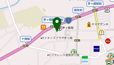 マルエツ BLiX茅ケ崎店の地図画像