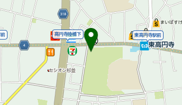 マルエツ プチ 東高円寺駅前店の地図画像