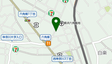 本陣串や 六角橋店の地図画像