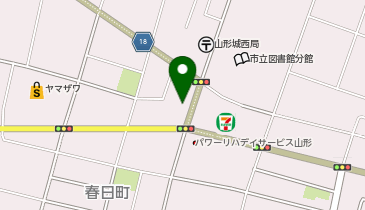 備長扇屋 山形春日町店の地図画像