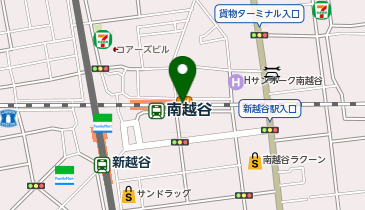やきとりの扇屋 南越谷駅前店の地図画像