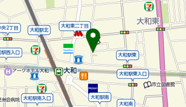 やきとりの扇屋 大和駅前店の地図画像
