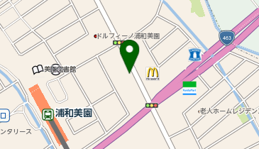 やきとりの扇屋 浦和美園店の地図画像