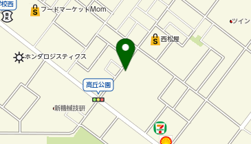 備長扇屋 浜松高丘店の地図画像