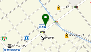 備長扇屋 静岡SBS通り店の地図画像