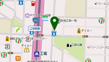 やきとりの扇屋 江坂店の地図画像