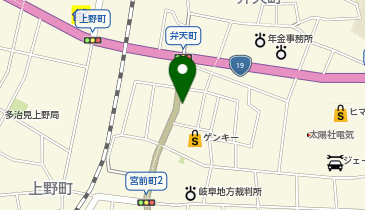 やきとりの扇屋 多治見店の地図画像