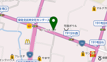 やきとりの扇屋 広島可部店の地図画像