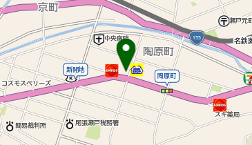 やきとりの扇屋 瀬戸陶原町店の地図画像