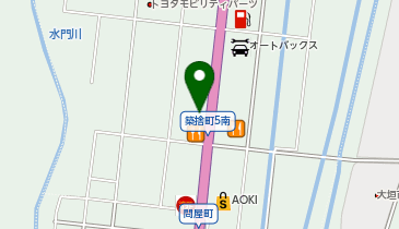 備長扇屋 大垣インター前店の地図画像