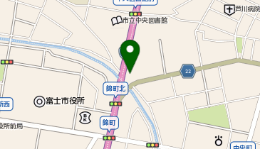 やきとりの扇屋 富士中央店の地図画像