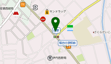 やきとりの扇屋 伊丹西野店の地図画像