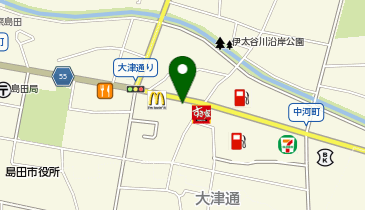 やきとりの扇屋 島田店の地図画像