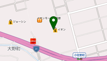 パステル イオンモール各務原店の地図画像