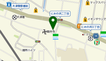 やきとり一番 膳所店の地図画像