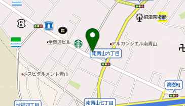 ゴールドジム 南青山東京の地図画像