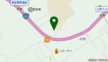 ゴールドジム 飯塚福岡店[のがみサテライト、馬場山サテライト]の地図画像