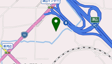 ゴールドジム 津山岡山の地図画像