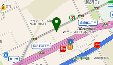 ゴールドジム 神戸灘の地図画像