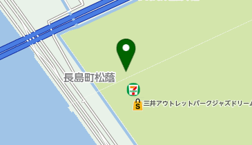 アシックスファクトリーアウトレット 長島の地図画像