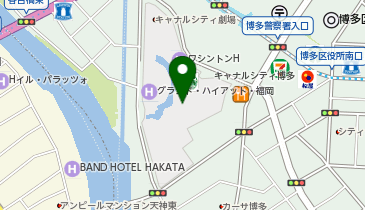 ASICS CANALCITY HAKATAの地図画像