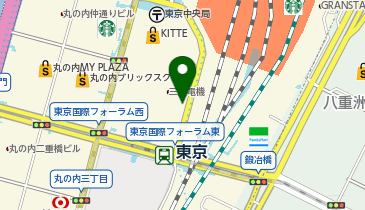 アシックスウォーキング 東京ヤエチカ(八重洲地下街)の地図画像