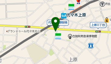 アシックスランウォーク ギンザの地図画像