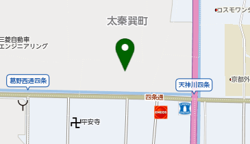 アシックスウォーキング 四条寺町の地図画像
