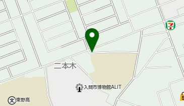 アシックスウォーキングアウトレット 入間の地図画像