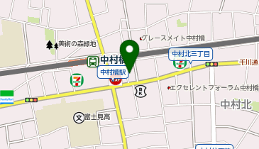 進学塾 ena 中村橋の地図画像