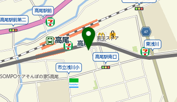 進学塾 ena 高尾の地図画像