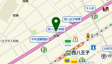 進学塾 ena 西八王子の地図画像