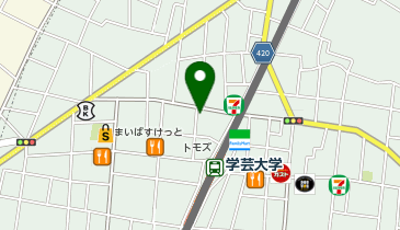進学塾 ena 学芸大学の地図画像