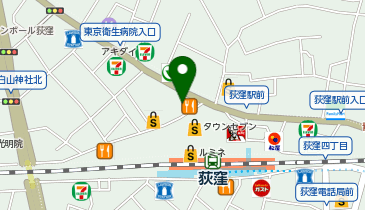 進学塾 ena 荻窪の地図画像