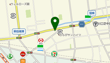 スクール21蕨教室の地図画像