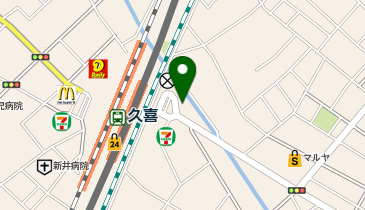 スクール21久喜教室の地図画像