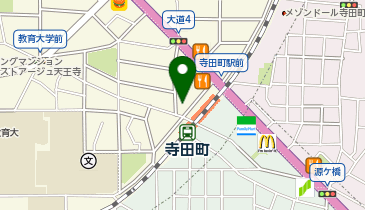 ダイコクドラッグ 寺田町駅前店の地図画像