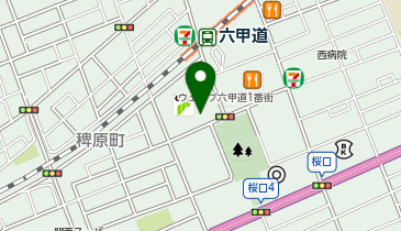 ダイコクドラッグ 六甲道駅前店の地図画像