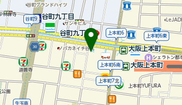 ダイコクドラッグ 上本町ハイハイタウン店の地図画像