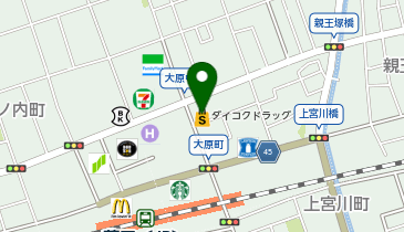ダイコクドラッグ JR芦屋駅前店の地図画像