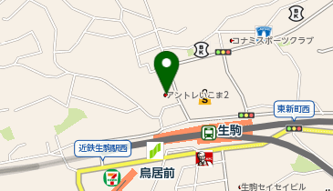 ダイコクドラッグ 近鉄生駒駅前北口店の地図画像