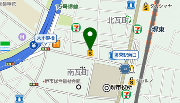 ダイコクドラッグ 堺東駅前店の地図画像