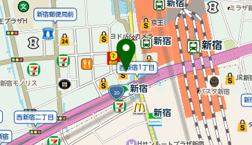 ダイコクドラッグ 西新宿一丁目店の地図画像