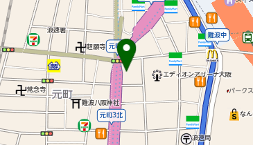 ダイコクドラッグ なんば元町店の地図画像
