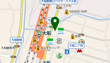 ダイコクドラッグ 大船駅前店の地図画像